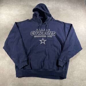 Dallas Cowboys Football Sportswear Blue Pullover Hoodie XL